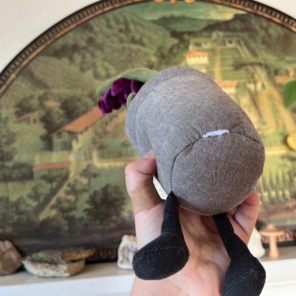 *RESERVED, do not buy please* Rare Retired Velvety Purple Orchid Plush HTF - Picture 4 of 5